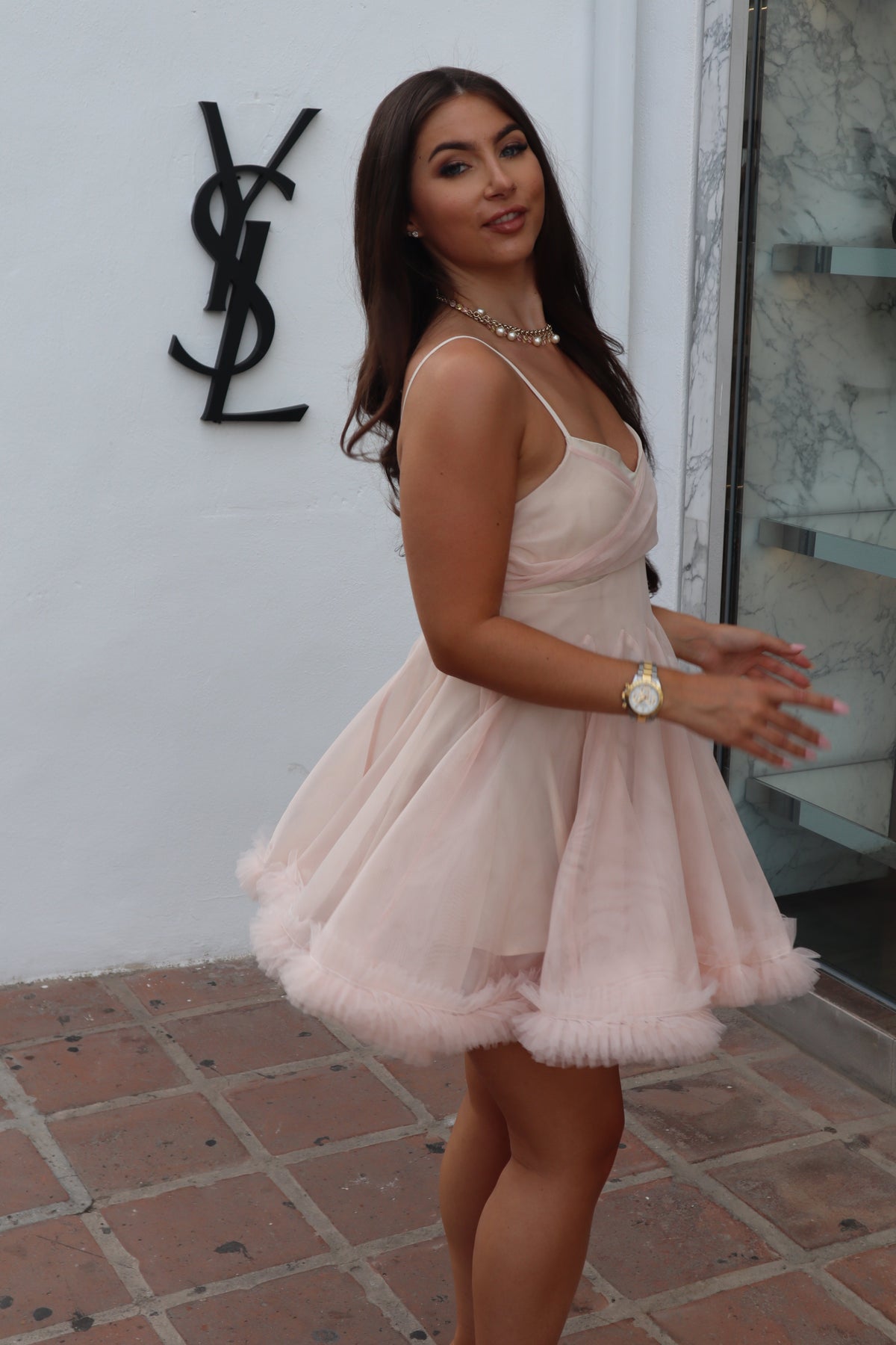 ‘TRIPPIN’ Tulle Dress