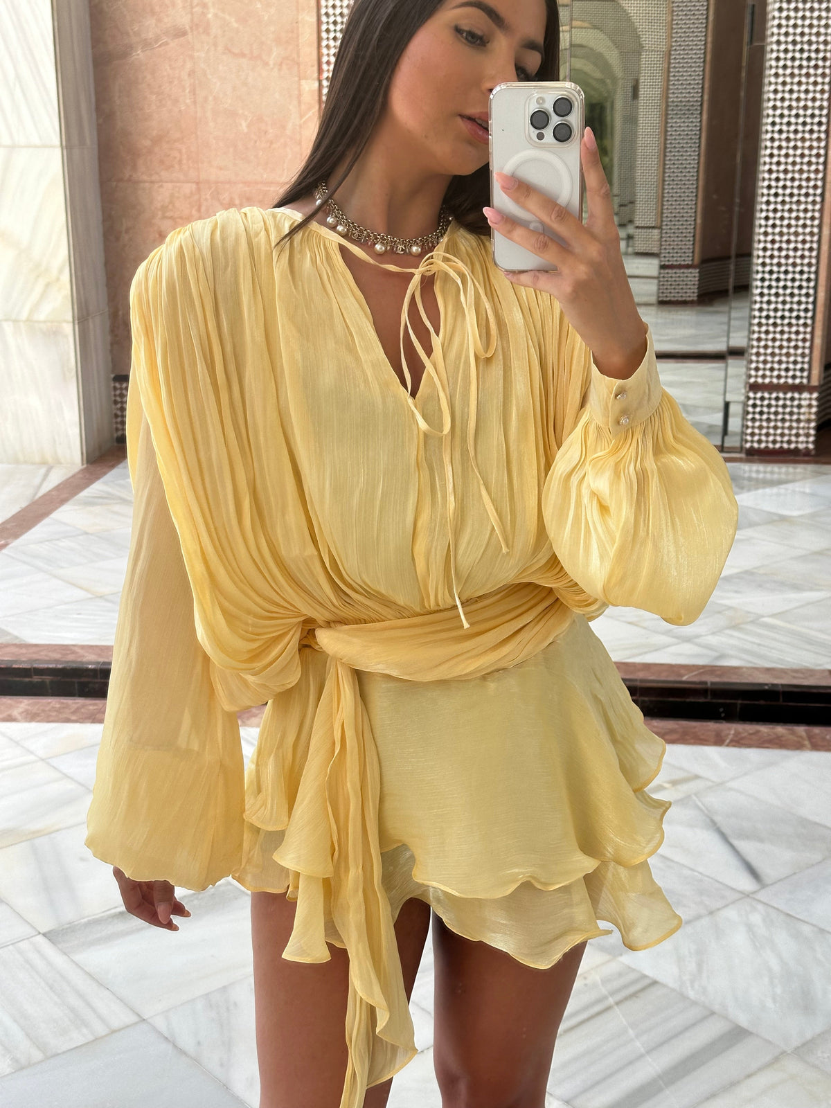 ‘HARPER’ Dress - Yellow