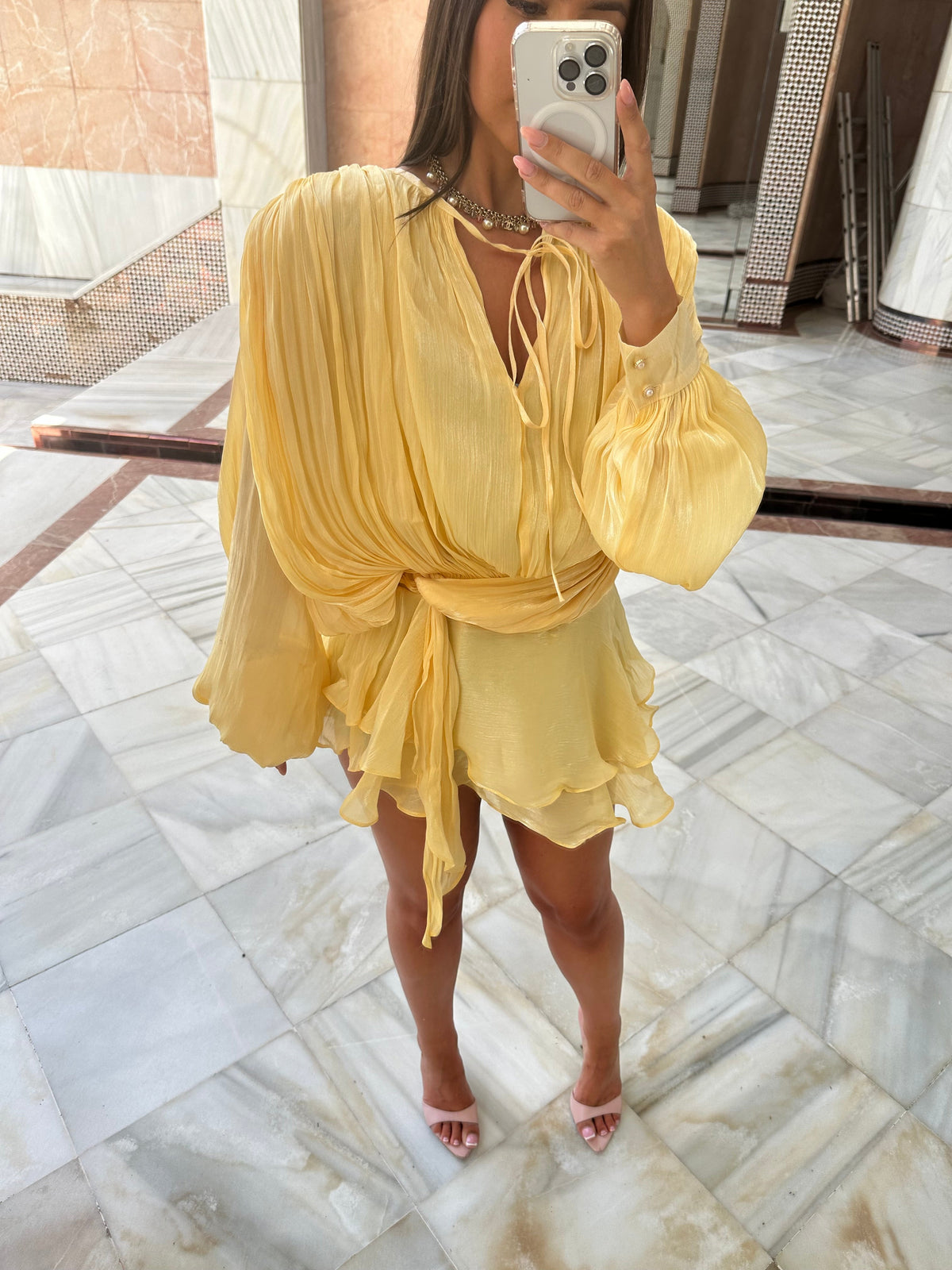‘HARPER’ Dress - Yellow