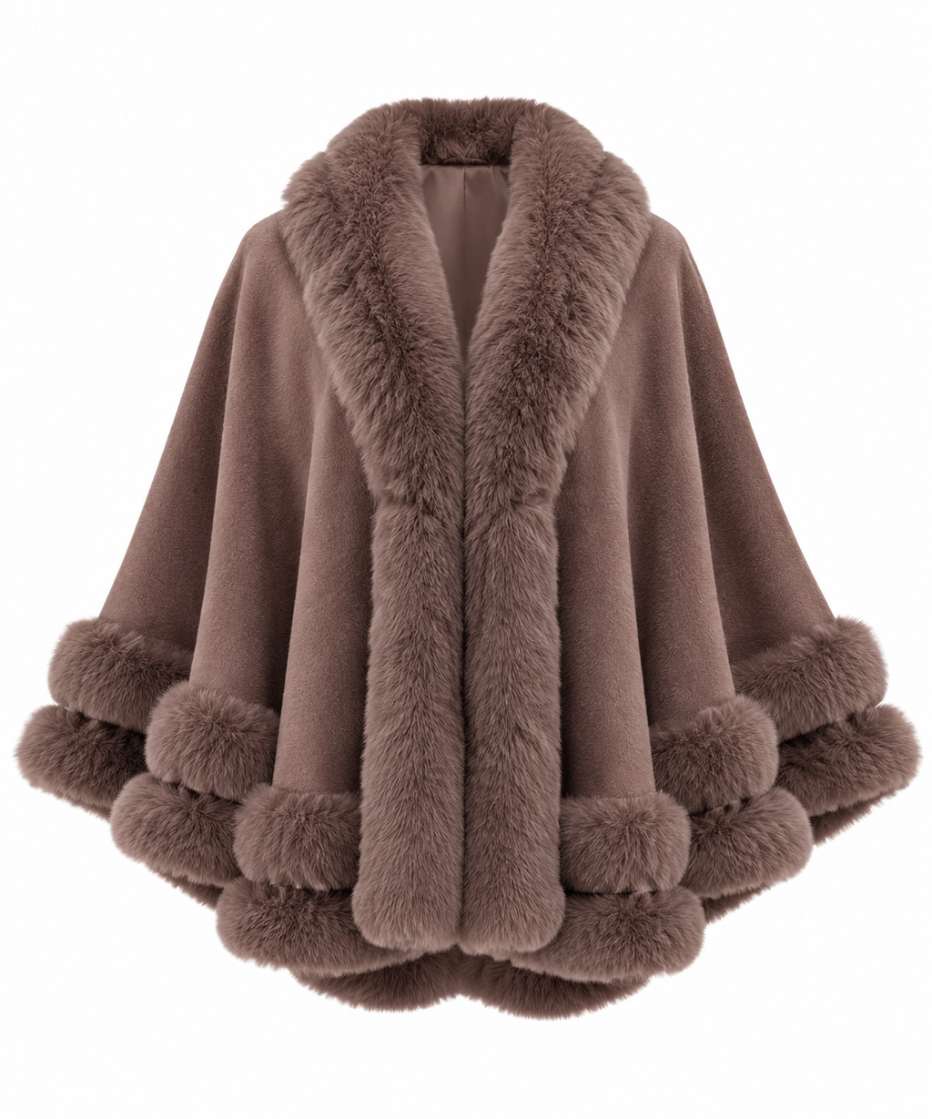 VIP Faux Fur Cape