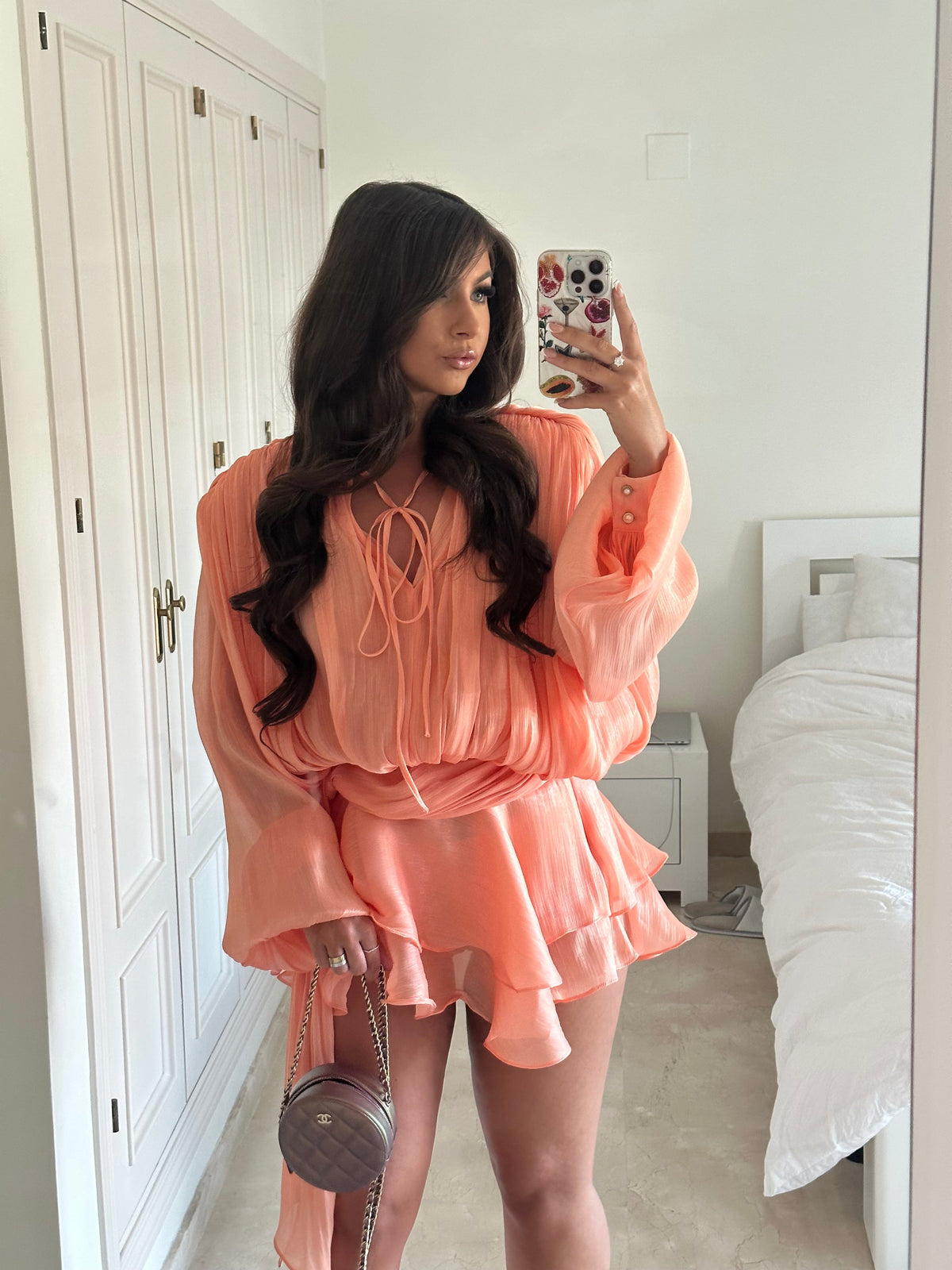 ‘HARPER’ Dress - Coral