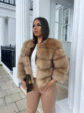 ‘FASHION WEEK’ Faux Fur Coat - Toffee