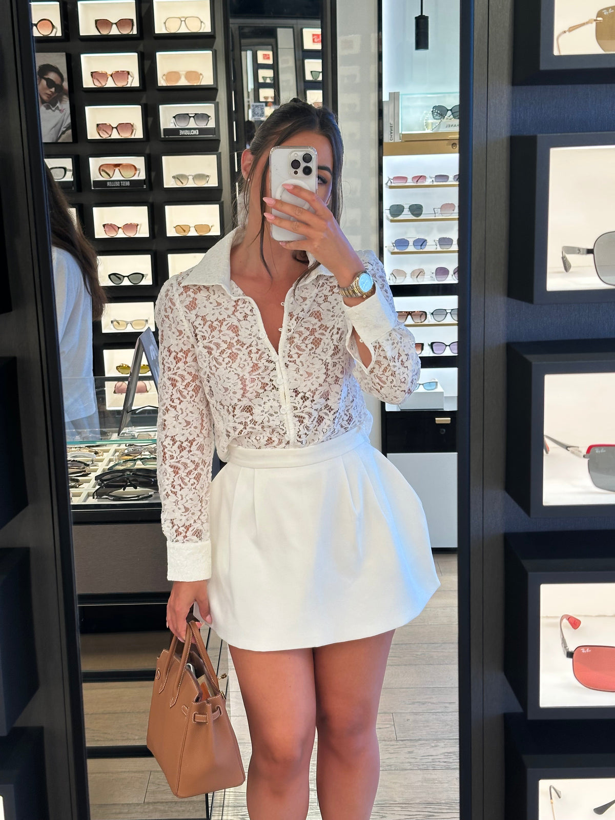 ‘MAE’ Lace Shirt