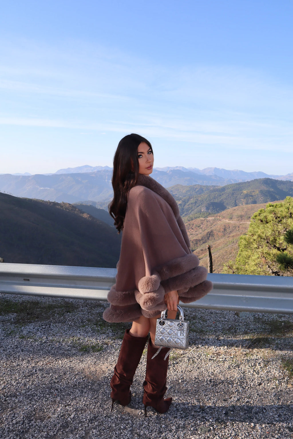 VIP Faux Fur Cape